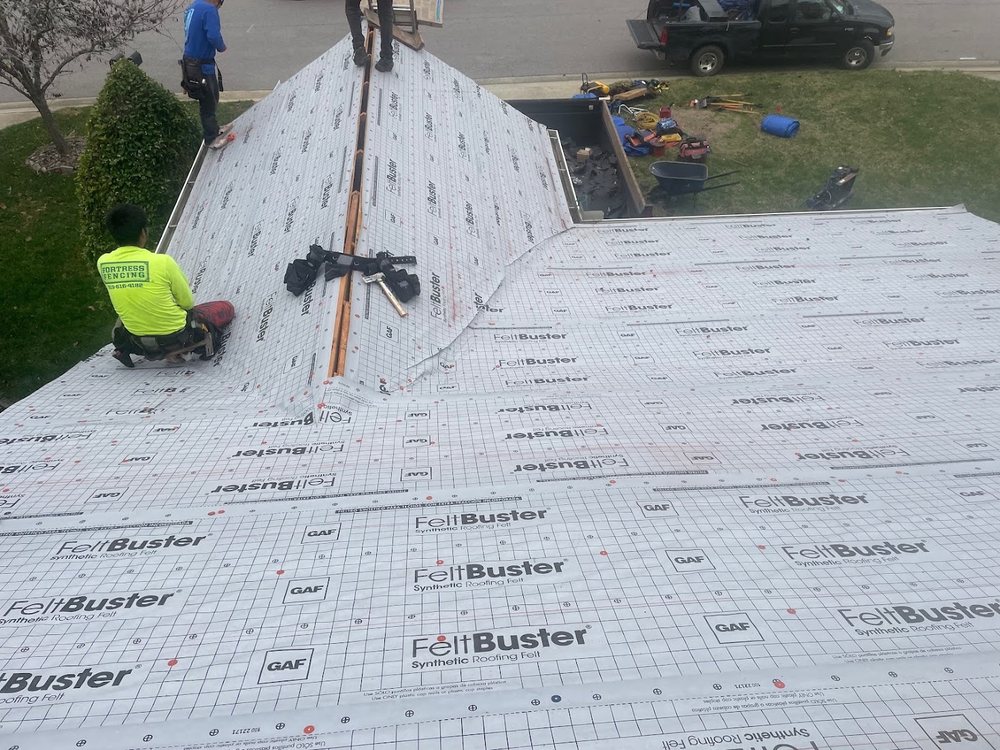 Completed roof replacement by Emerald Roofing in the North Carolina Triangle