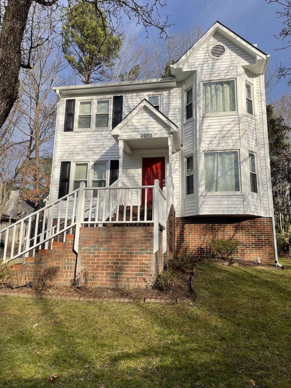 Roof Replacement in Triangle, NC by Emerald Roofing, Two storey colonial