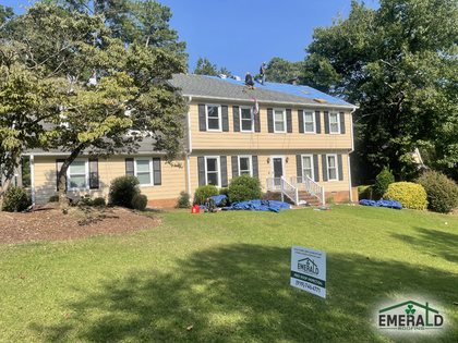 Roof Replacement by Emerald Roofing using Architectural shingle
