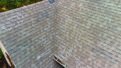 shingle roof inspection in North Carolina