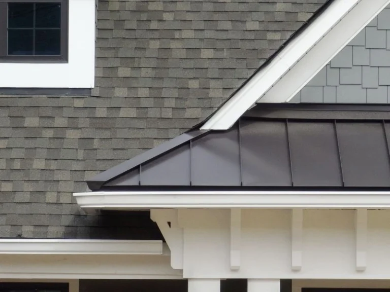 blended metal roof installation and design