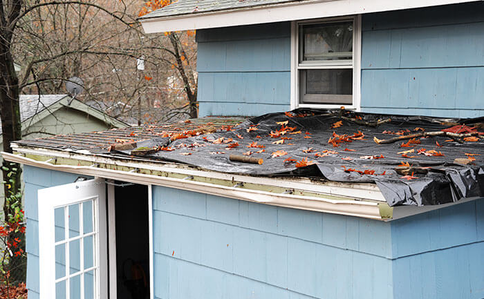Examples Of Residential Roof Storm Damage