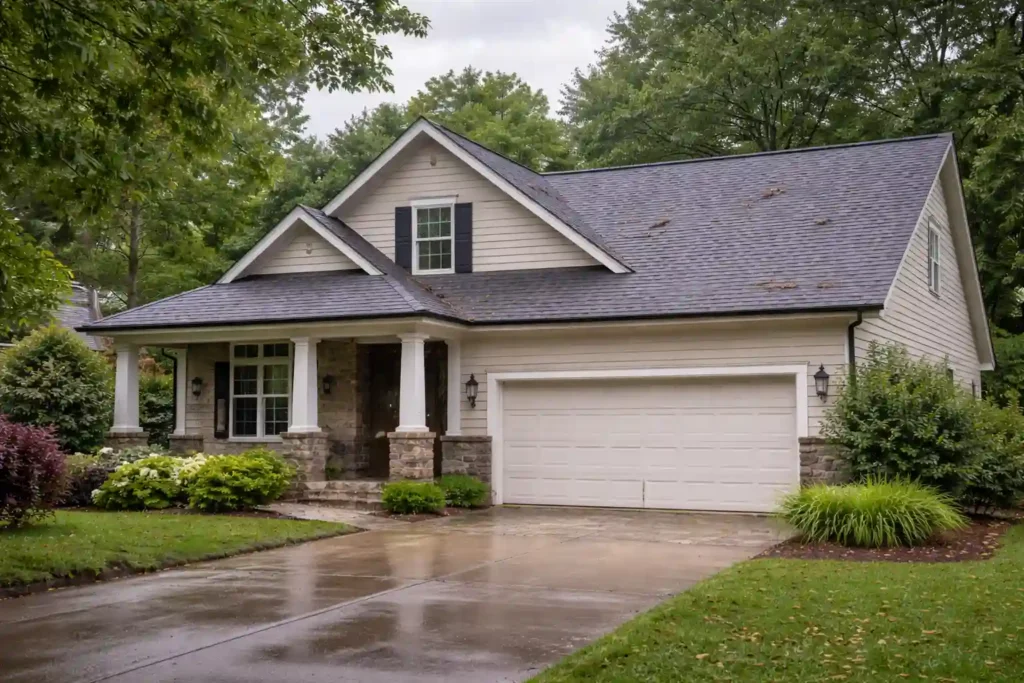 spring roof storm damage in raleigh, nc